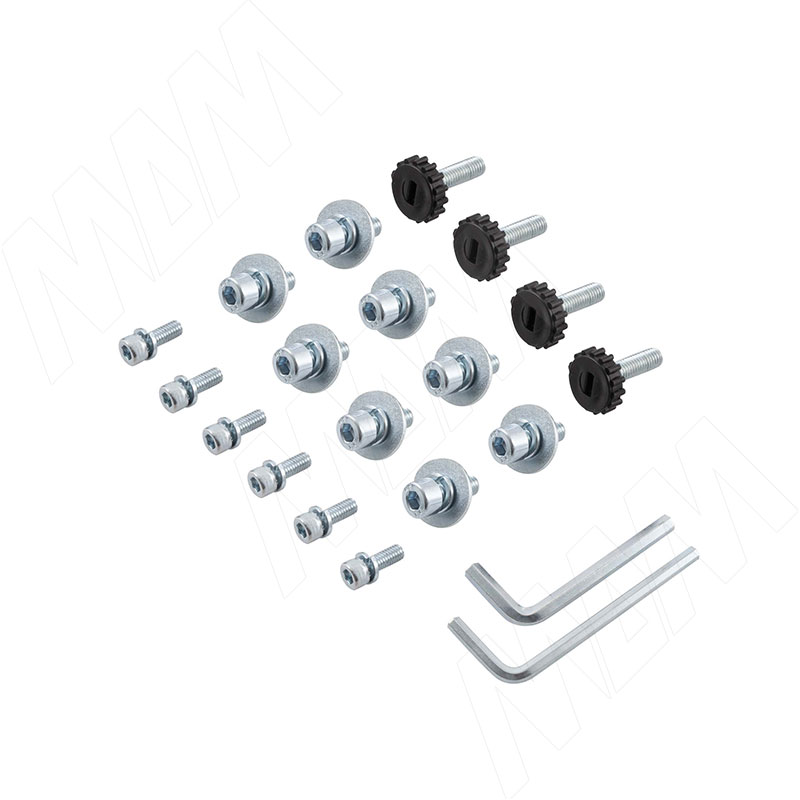 Штутгарт металлокаркас-стола телескопического 715х1200/1300/1400/1500/1600х800мм, графит фото товара 7 - MF.28.715x1200x800.GR