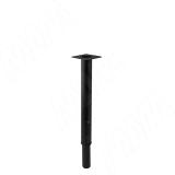 Авила опора для стола телескопическая D40, H440-620 мм, черный AVD40/440-620 BLC, фото 1