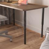 Авила опора для стола телескопическая D40, H440-620 мм, черный AVD40/440-620 BLC, фото 3