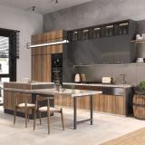 Барселона опора для стола П-образная, 40х40, H715+10 мм, графит BR40X40/715 GR, фото 7