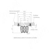 Механизм бесцарг. 47/560/1895/560, несинхрон., оцинк., левая + правая BST-47-560-1895, фото 6