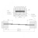 Механизм бесцарг. 47/560/1895/560, несинхрон., оцинк., левая + правая BST-47-560-1895, фото 7