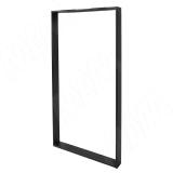 Дижон опора для стола П-образная, 50х10, 445х870 (+10 мм), черный (RAL 9005, муар) DJ50X10/445X870 BLC, фото 1