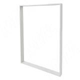 Дижон опора для стола П-образная, 50х10, 595х715 (+10 мм), белый (RAL 9003, муар) DJ50X10/595X715 WT, фото 1