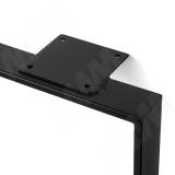 Дижон опора для стола П-образная, 50х10, 445х870 (+10 мм), черный (RAL 9005, муар) DJ50X10/445X870 BLC, фото 3