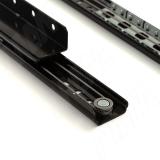 Механизм царг. с увел. длины 35/520/744/190, синхрон., с фиксатором, чёрный EX-35-520-315.SL.BL, фото 3