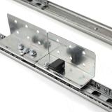 Механизм царг. без увел. длины 35/520/520/80, синхрон., с фиксатором, оцинк. IN-35-520-330.SL, фото 2