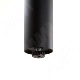 Левадия опора для стола круглая D51, H820+18 мм, черный (RAL 9005, муар) LDA50X50/820 BLC, фото 1