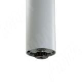 Левадия опора для стола круглая D51, H714+18 мм, белый (RAL 9003, муар) LDA50X50/710 WT, фото 1