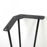 LOFT опора для стола V-образная, 151х715 мм, черный LFT151x715 BLC, фото 3