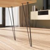 LOFT опора для стола V-образная, 151х715 мм, черный LFT151x715 BLC, фото 4