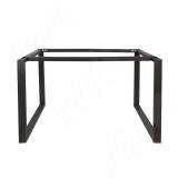 Штутгарт металлокаркас-стола телескопического 715х1200/1300/1400/1500/1600х800мм, черный (RAL9005, муар) MF.28.715x1200x800.BLC, фото 1