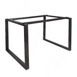 Штутгарт металлокаркас-стола телескопического 715х1200/1300/1400/1500/1600х800мм, черный (RAL9005, муар) MF.28.715x1200x800.BLC, фото 2