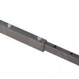 Штутгарт металлокаркас-стола телескопического 715х1200/1300/1400/1500/1600х800мм, графит MF.28.715x1200x800.GR, фото 3