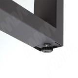 Штутгарт металлокаркас-стола телескопического 715х1200/1300/1400/1500/1600х800мм, графит MF.28.715x1200x800.GR, фото 5