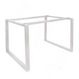 Штутгарт металлокаркас-стола телескопического 715х1200/1300/1400/1500/1600х800мм, белый (RAL9003, муар) MF.28.715x1200x800.WT, фото 2