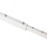 Штутгарт металлокаркас-стола телескопического 715х1200/1300/1400/1500/1600х800мм, белый (RAL9003, муар) MF.28.715x1200x800.WT, фото 3