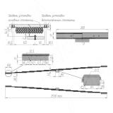 Механизм бесцарг. мультисекц. (13 секций) 35/300/2530/150, несинхрон., чёрный, левая + правая MS-13-35-300-2460.BL, фото 1