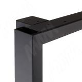 Пилар опора для стола П-образная, 60х30, 50х30 H715+15 мм, черный, 1шт. П60-50X30/715.BLC, фото 2