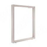 Пилар опора для стола П-образная, 60х30, 50х30 H715+15 мм, кремовый матовый, 1шт. П60-50X30/715.CMR, фото 1