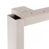 Пилар опора для стола П-образная, 60х30, 50х30 H715+15 мм, кремовый матовый, 1шт. П60-50X30/715.CMR, фото 2