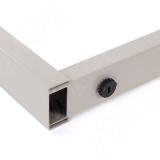 Пилар опора для стола П-образная, 60х30, 50х30 H715+15 мм, кремовый матовый, 1шт. П60-50X30/715.CMR, фото 3