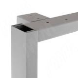 Пилар опора для стола П-образная, 60х30, 50х30 H715+15 мм, хром матовый, 1шт. П60-50X30/715.CRM, фото 2