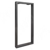 Пилар опора для стола П-образная, 60х30, 445xH1040 (+10 мм), графит П60X30/445X1040 GR, фото 1