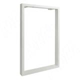 Пилар опора для стола П-образная, 60х30, 595xH870 (+10 мм), белый (RAL 9003, муар) П60X30/595X870 WT, фото 1