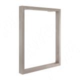 Пилар опора для стола П-образная, 60х30, H715+10 мм, бежевый металлик, 1шт. П60X30/715.BGM, фото 1