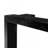 Пилар опора для стола П-образная, 60х30, H715+10 мм, черный, 1шт. П60X30/715 BLC, фото 1