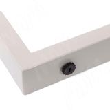 Пилар опора для стола П-образная, 60х30, H715+10 мм, кремовый матовый, 1шт. П60X30/715.CMR, фото 3