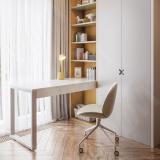 Пилар опора для стола П-образная, 60х30, H715+10 мм, хром матовый, 1шт. П60X30/715 CRM, фото 3