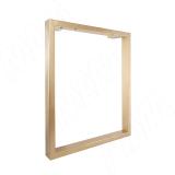 Пилар опора для стола П-образная, 60х30, H715+10 мм, золото матовое П60X30/715 GL, фото 1