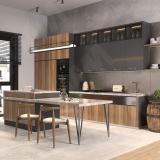 PIN опора для стола V-образная, 180х712+10 мм, графит PIN180x715 GR, фото 4