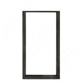 Пилар опора для стола П-образная, 60х30, 445хH820-870 (+10 мм), черный (RAL 9005, муар) ПТ60X30/445X820-870 BLC, фото 1