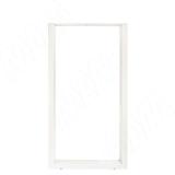 Пилар опора для стола П-образная, 60х30, 445хH820-870 (+10 мм), белый (RAL 9003, муар) ПТ60X30/445X820-870 WT, фото 1