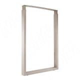 Пилар опора для стола П-образная, 60х30, H820-870 (+10 мм), бежевый металлик, 1шт. ПТ60X30/820-870.BGM, фото 2