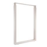 Пилар опора для стола П-образная, 60х30, H820-870 (+10 мм), кремовый матовый, 1шт. ПТ60X30/820-870.CMR, фото 2