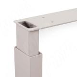 Пилар опора для стола П-образная, 60х30, H820-870 (+10 мм), кремовый матовый, 1шт. ПТ60X30/820-870.CMR, фото 3