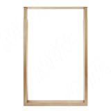 Пилар опора для стола П-образная, 60х30, H820-870 (+10 мм), золото матовое ПТ60X30/820-870 GL, фото 1