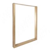 Пилар опора для стола П-образная, 60х30, H820-870 (+10 мм), золото матовое ПТ60X30/820-870 GL, фото 2