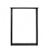 Сантьяго опора для стола П-образная, 60х30, H820+10 мм, черный SN60X30/820 BLC, фото 1