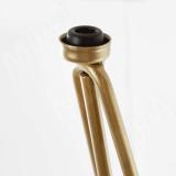 SPOKE опора для стола V-образная, 185х215х740 мм, золото матовое SPK180x740 GL, фото 2