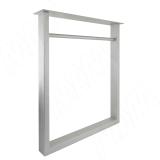 Севилья опора для стола П-образная, 60х30, H715+10 мм, хром матовый SV60X30/715 CRM, фото 1