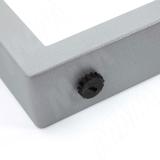 Севилья опора для стола П-образная, 60х30, H715+10 мм, хром матовый SV60X30/715 CRM, фото 2