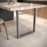 Севилья опора для стола П-образная, 60х30, H715+10 мм, графит SV60X30/715 GR, фото 4