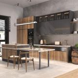 Севилья опора для стола П-образная, 60х30, H715+10 мм, графит SV60X30/715 GR, фото 5