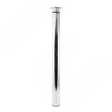 Опора для стола выдвижная, D60/50, H=710-870мм, хром, 4шт. TG609.710.CR, фото 1