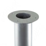 Опора для стола выдвижная, D60/50, H=710-870мм, мат. серебро, 4шт. TG609.710.MSL, фото 2